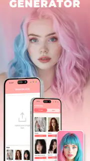 AI Hair Color Style Art Change screenshot 6