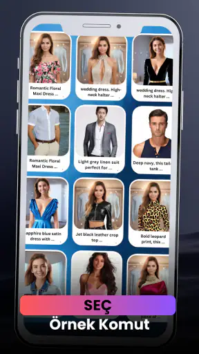 AI ile Kıyafet Dene screenshot