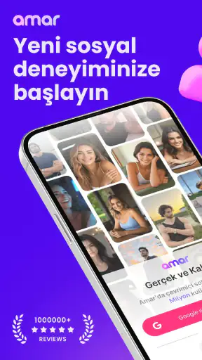 Amar - Sohbet & Gerçek Arkadaş screenshot