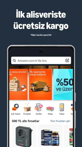 Amazon.com.tr Mobile Alışveriş screenshot