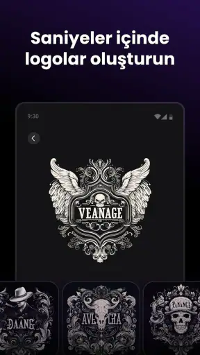 Arvin® - AI Logo Oluşturucu screenshot