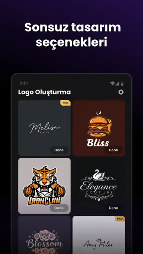Arvin® - AI Logo Oluşturucu screenshot