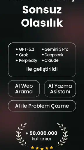 Ask AI - Türkçe Yapay Zeka screenshot