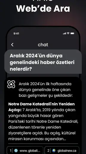 Ask AI - Türkçe Yapay Zeka screenshot