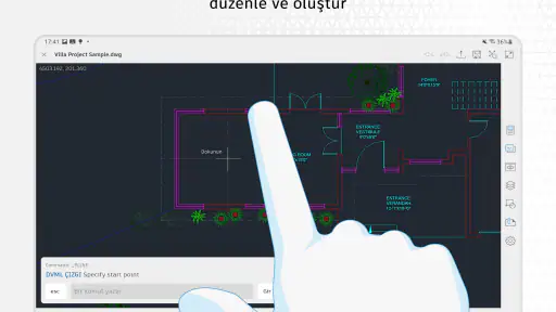 AutoCAD - DWG Düzenleyici screenshot 8