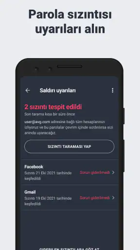AVG Antivirüs & Koruma screenshot