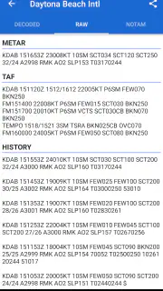 Avia Weather - METAR & TAF screenshot 3