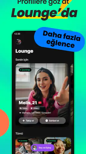 Azar-Görüntülü Sohbet screenshot