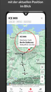 Bahn: Fahrplan & Live Tracking screenshot 6