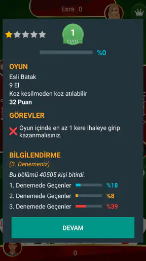 Batak - Tekli, Eşli, Koz Maça screenshot