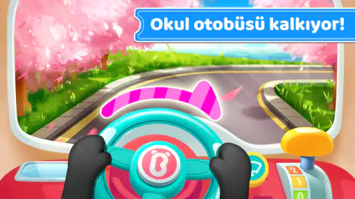 Bebek Panda'nın Okul Otobüsü screenshot