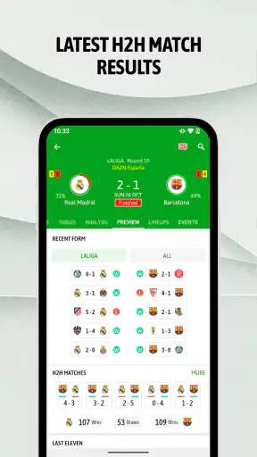 BeSoccer: Canlı Futbol Maçları screenshot