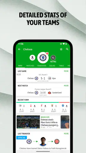 BeSoccer: Canlı Futbol Maçları screenshot