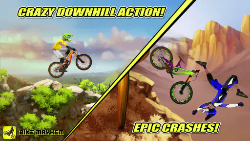Bike Mayhem Dağ Yarışı screenshot 1