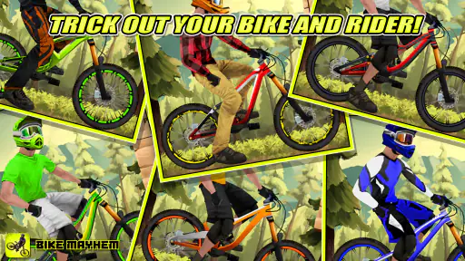 Bike Mayhem Dağ Yarışı screenshot 3