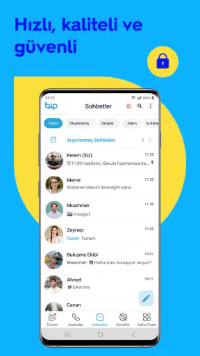 BiP - Mesajlaş, Görüntülü Ara screenshot