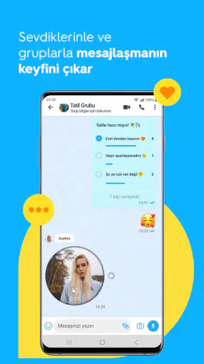 BiP - Mesajlaş, Görüntülü Ara screenshot