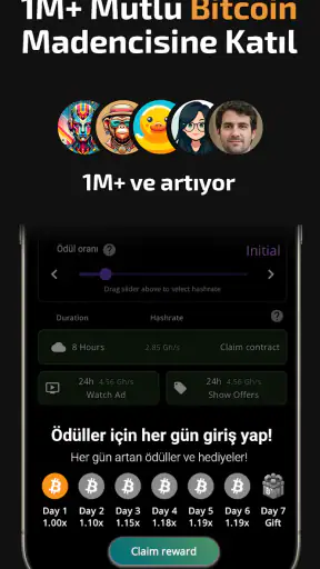 Bitcoin Madenciliği (Kripto) screenshot