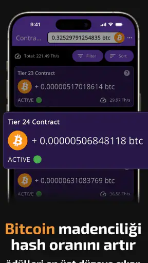 Bitcoin Madenciliği (Kripto) screenshot