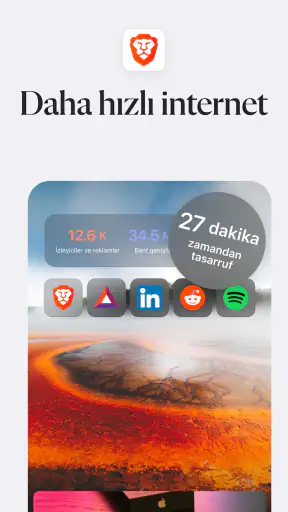 Brave Hızlı Web Tarayıcı, VPN screenshot