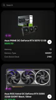 BuildCores: 3D Part Picker PC screenshot 2