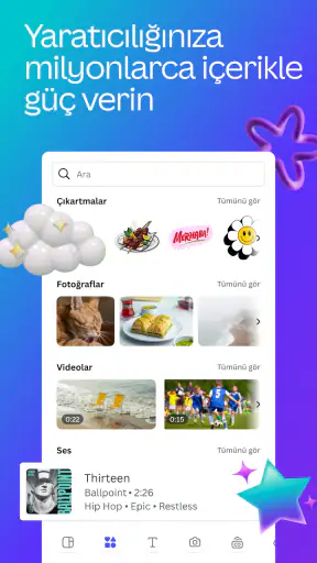 Canva: foto, video düzenleyici screenshot