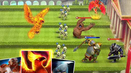 Castle Crush：Strateji Kart screenshot 3