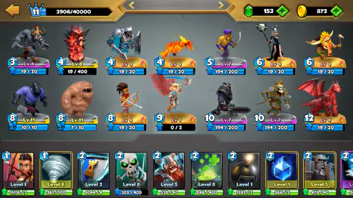 Castle Crush：Strateji Kart screenshot 7