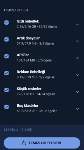 CCleaner-Telefon Temizleyici screenshot