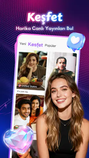 Chamet - Canlı Sohbet ve Parti screenshot