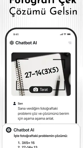 Chatbot AI: Türkçe Yapay Zeka screenshot
