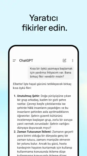 ChatGPT screenshot