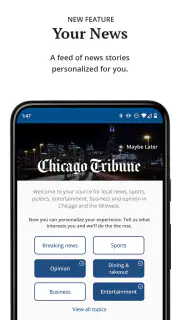 Chicago Tribune screenshot 1