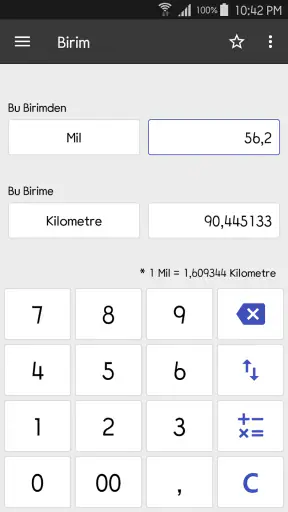 ClevCalc - Hesap makinesi screenshot