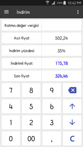 ClevCalc - Hesap makinesi screenshot