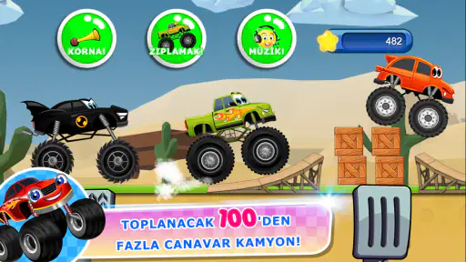 Çocuk Canavar Kamyon Oyunu 2 screenshot