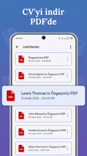 CV oluştur - CV hazırlama screenshot