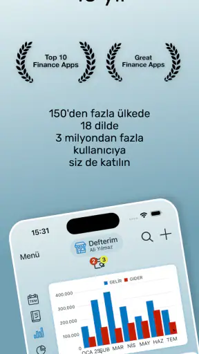 DEFTER - Para Yönetimi screenshot