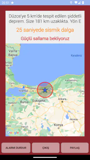 Deprem Ağı screenshot