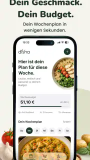 Disha: Wochenplan & Budget screenshot 2