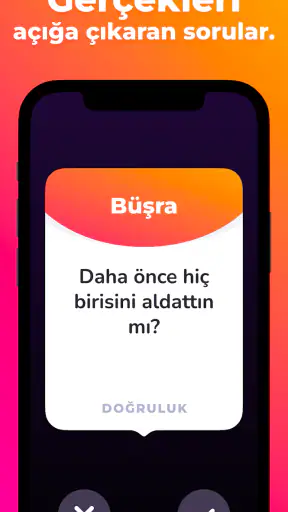 Doğruluk mu Cesaret mi screenshot
