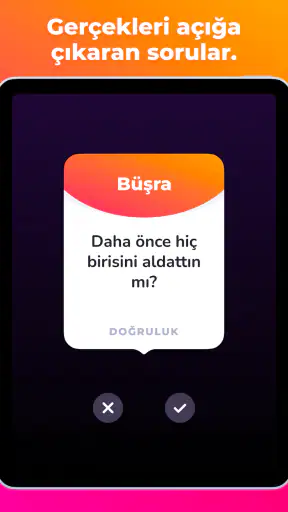 Doğruluk mu Cesaret mi screenshot