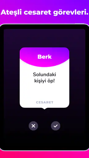 Doğruluk mu Cesaret mi screenshot