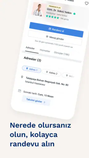 DoktorTakvimi - Uzmanını bul screenshot