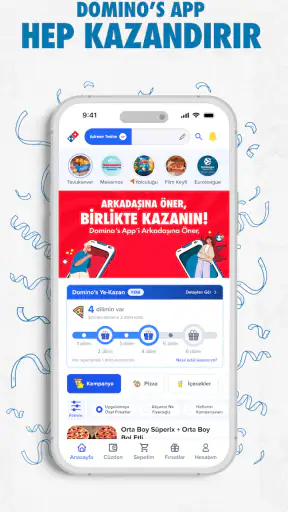 Domino's Pizza Türkiye screenshot