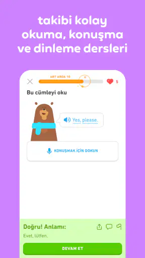 Duolingo: Dil Dersleri screenshot