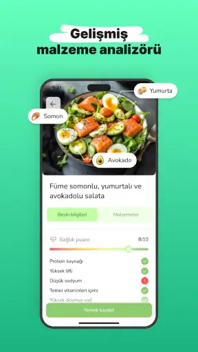 Eatr・AI Sağlıklı Yemek Planı screenshot