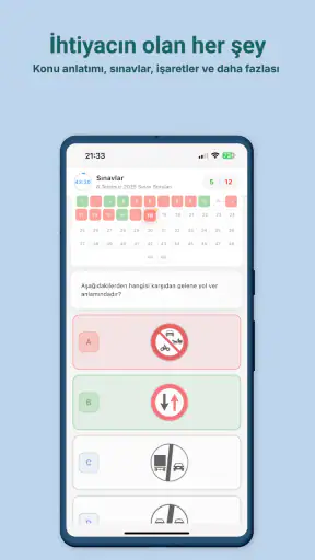 Ehliyet Sınav Soruları 2025 screenshot