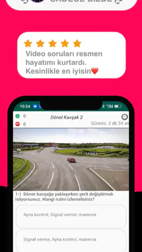 Ehliyet Sınav Soruları 2026 screenshot