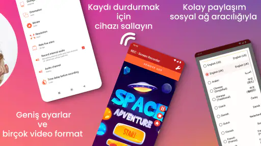 Ekran kaydedici - REC screenshot